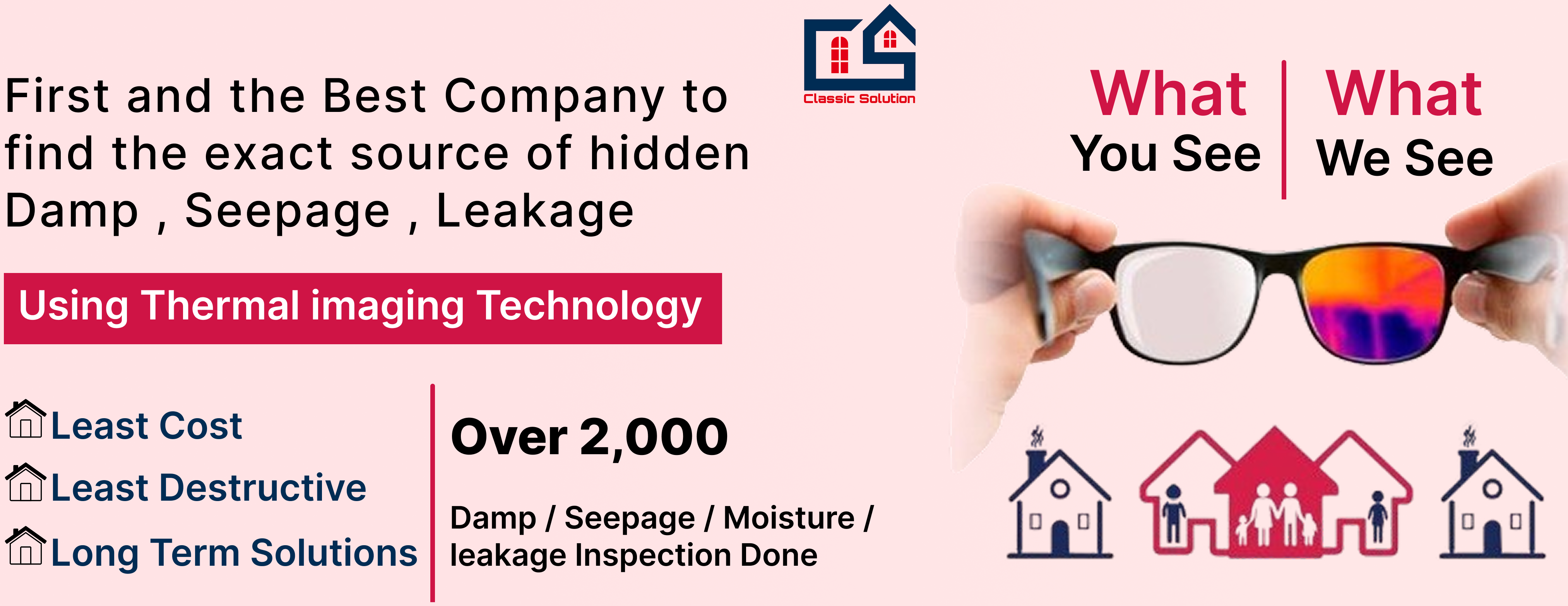 Moisture damp banner