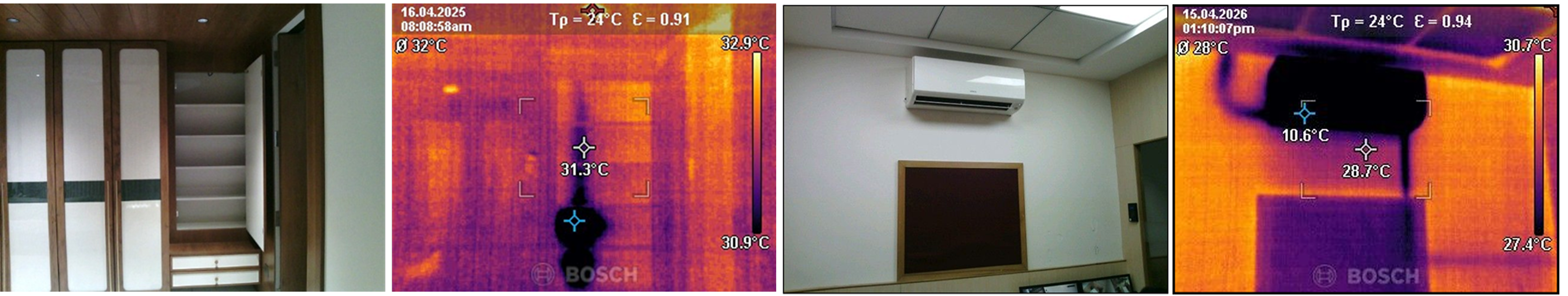 Visual vs. Thermal Diagnostic Comparison